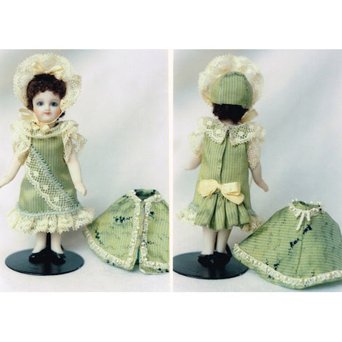 4 All Bisque Doll Costume Ensemble