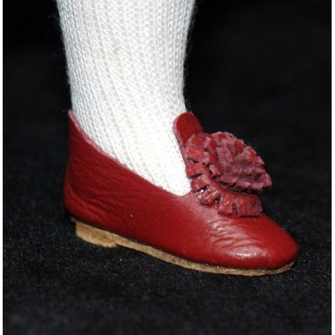 Leather Slipper Shoes for Periwinkle, Cali, Mignonette Dolls