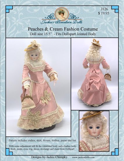 Peaches & Cream Costume Pattern