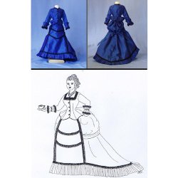 Visiting Dress-Mini Magic Pattern or Kit