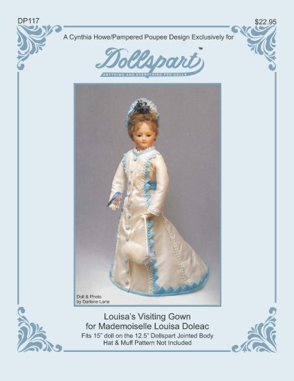 Visiting Gown Pattern for Mlle. Doleac