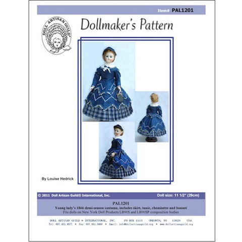 Doll Makers Pattern - Lily Outfit