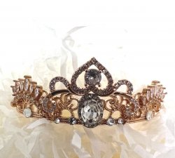 Exquisite Jeweled Tiara or Crown for 15 Dolls
