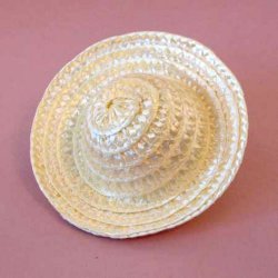 Synthetic Straw Hat