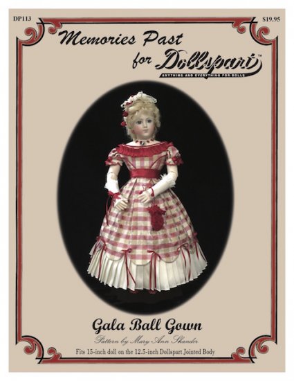 Gala Ballgown for Dollspart Jointed Body