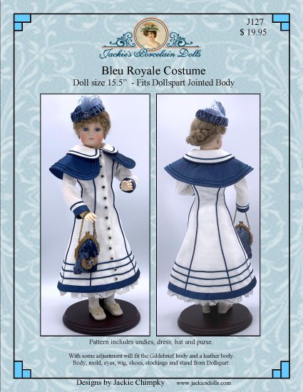 Bleu Royal Costume Pattern