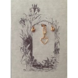 Heart Pendant Set