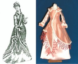 Dinner Dress-Mini Magic Pattern or Kit