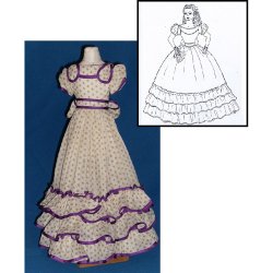 Dinner Dress-Mini Magic Pattern or Kit
