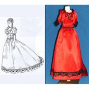 House dress 1885 dress 1884-Mini Magic Pattern or Kit