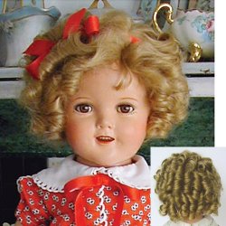 Shirley Temple Mohair Wigs for Compo Dolls