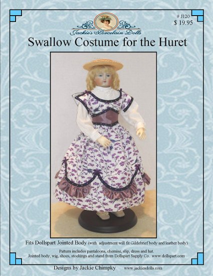 Swallow Costume Pattern for the Huret