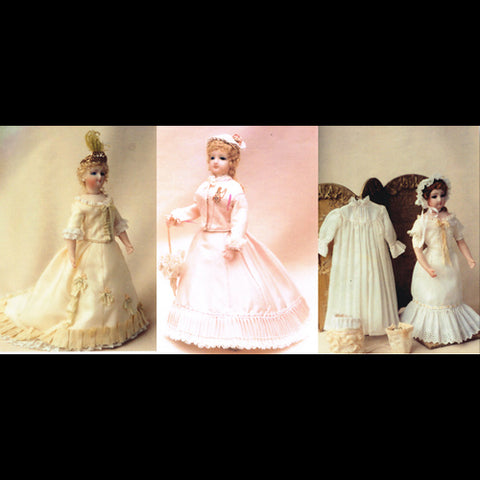11 Piece Wardrobe Pattern For An 8 FF Doll