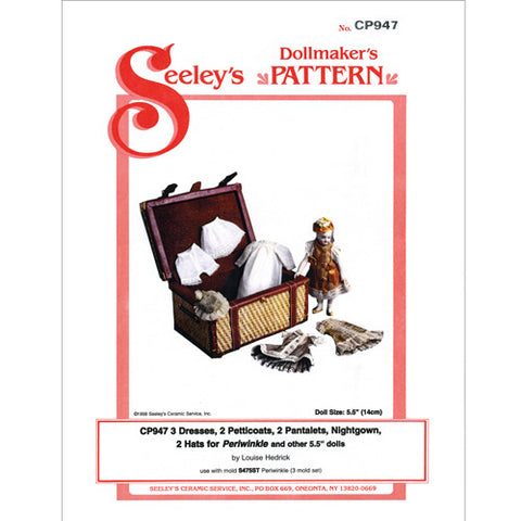 Patterns For Periwinkle and Other 5.5 Dolls