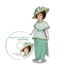 Edwardian and Afterwards Lady Doll Patterns