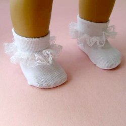 Anklet With Lace Trim
