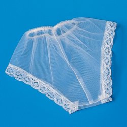 Fancy Trimmed Sheer Rayon Panties