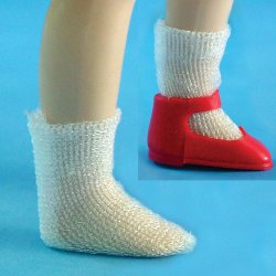 Tiny Betsy Doll Socks