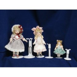 2cm, 3cm, 4cm Doll Stands
